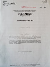 Load image into Gallery viewer, Regenesis John Higgins
