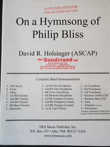 On a Hymnsong of Philip Bliss David Holsinger