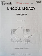 Load image into Gallery viewer, Lincoln Legacy Michael Sweeney
