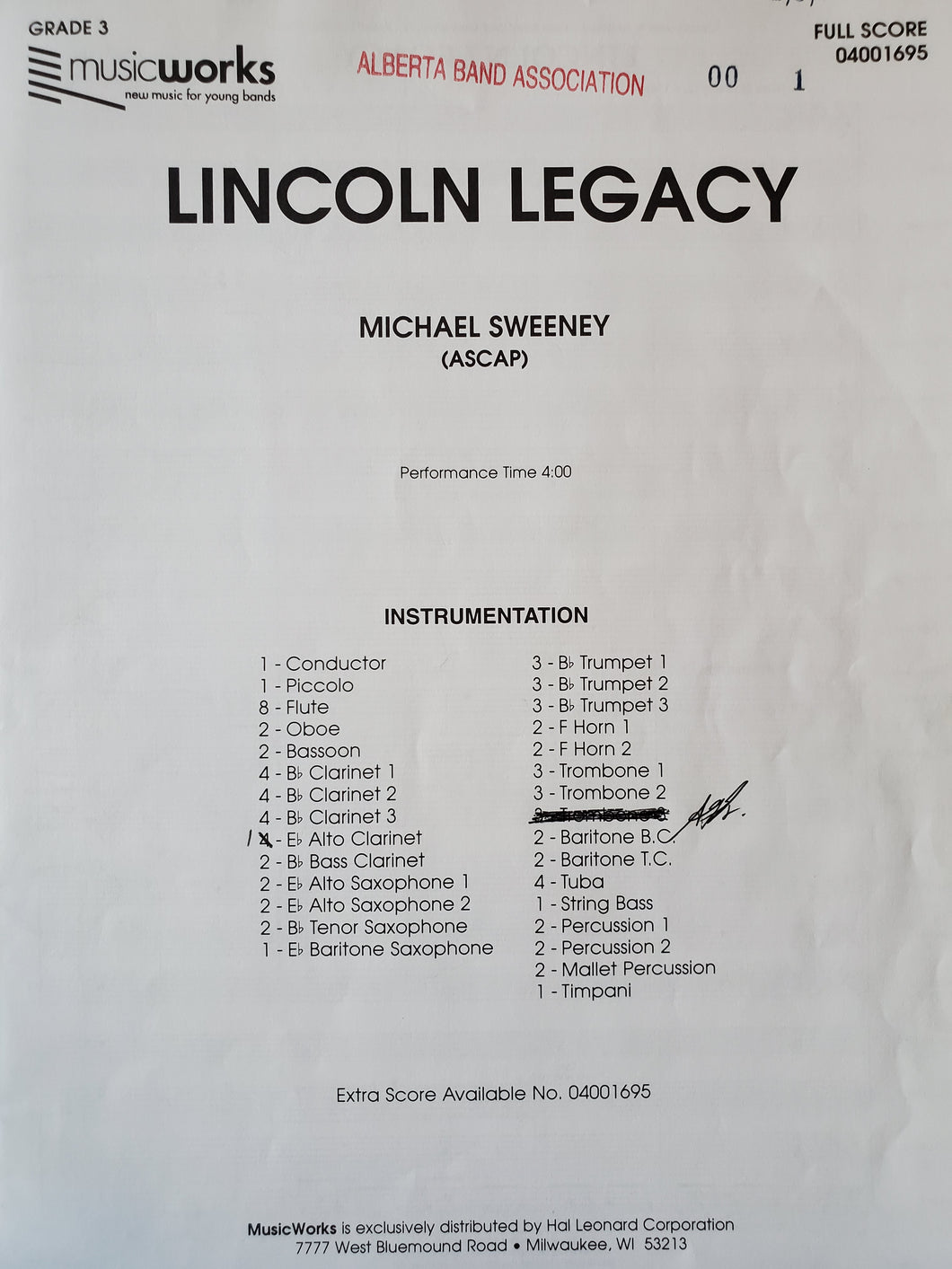 Lincoln Legacy Michael Sweeney