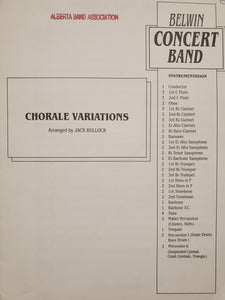 Chorale Variations J.S Bach arr. Jack Bullock