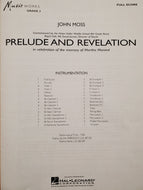 Prelude and Revelation John Moss