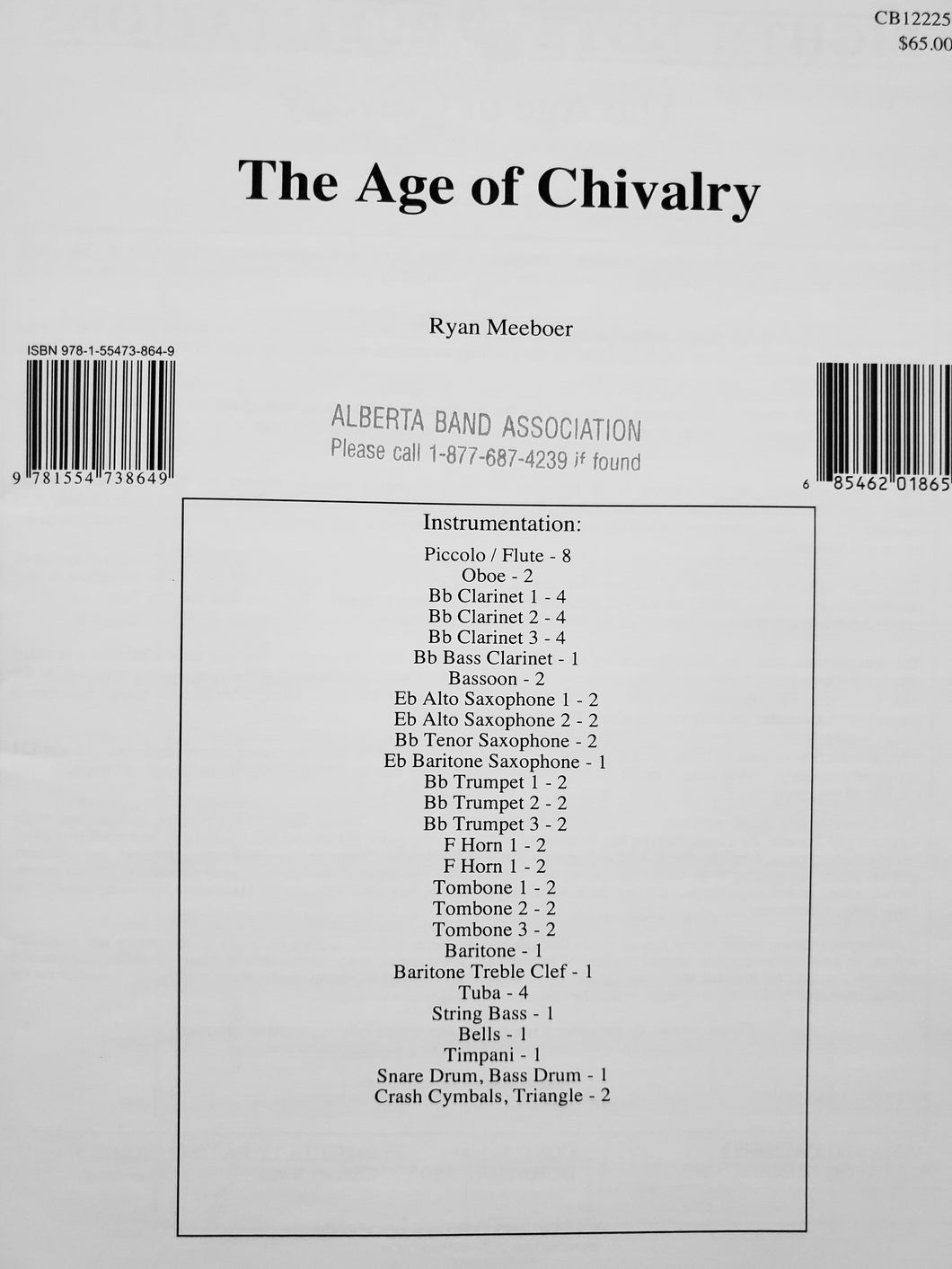 The Age of Chivalry Ryan Meeboer