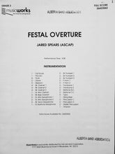 Load image into Gallery viewer, Festal Overture Jared Spears
