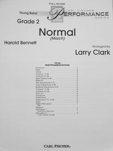 Normal Harold Bennett arr Larry Clark