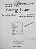 Colonel Bogey (March) Kenneth J. Alford arr. Andrew Balent