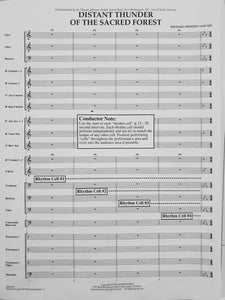 Distant Thunder of the Sacred Forest Michael Sweeney