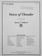 Voices of Thunder Quincy C. Hilliard