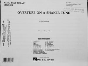 Overture on a Shaker Tune John Higgins