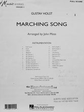 Load image into Gallery viewer, Marching Song Gustav Holst arr. John Moss
