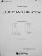 Lament and Jubilation Ted Ricketts