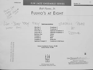 Fulvio's At Eight Rob Vuono Jr.