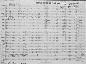 Blues in Hoss Flat William "Count" Basie and Frank Foster arr. Mark Tayler