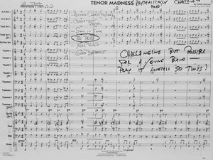Tenor Madness Sonny Rollins arr. John Berry