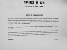Load image into Gallery viewer, Spies R Us Various Artists arr. Mike Story
