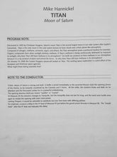Load image into Gallery viewer, Titan: Moon of Saturn Mike Hannickel
