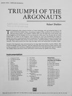 Triumph of the Argonauts Robert Sheldon