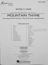 Load image into Gallery viewer, Mountain Thyme (A setting of Wild Mountain Thyme/The Braes of Balquhidder) Samuel R. Hazo
