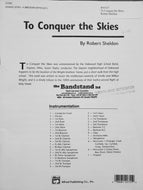 To Conquer the Skies Robert Sheldon