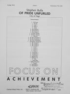 Of Pride Unfurled Stephen Bulla