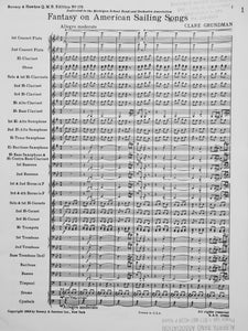 Fantasy on American Sailing Songs Clare Grundman