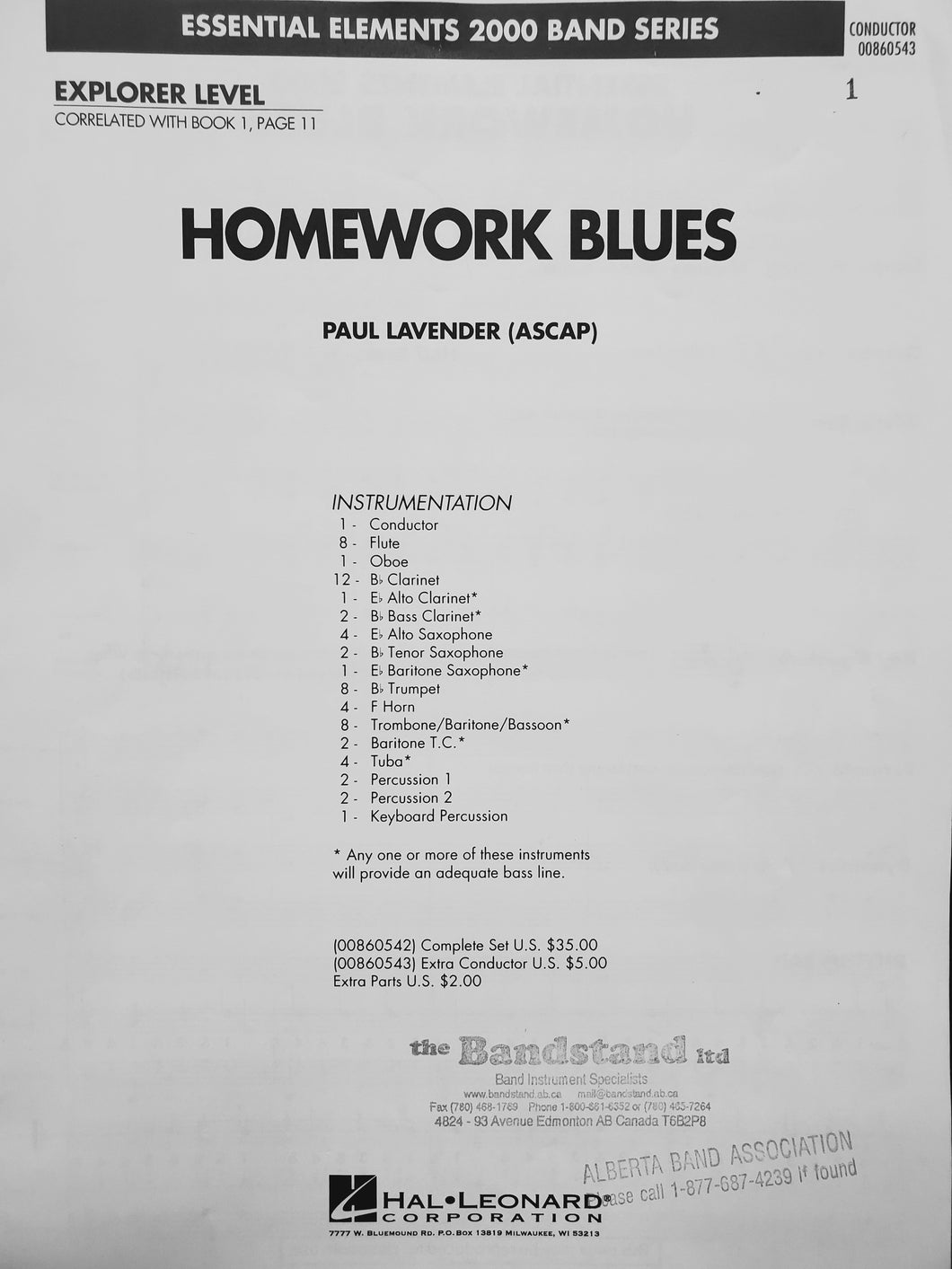 Homework Blues Paul Lavender