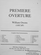 Premiere Overture William Owens