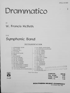 Drammatico W. Francis McBeth