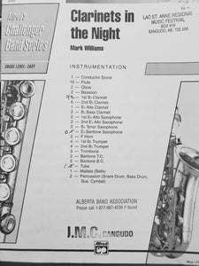 Clarinets in the Night Mark Williams