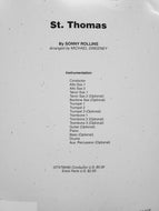 St. Thomas Sonny Rollins arr. Michael Sweeney