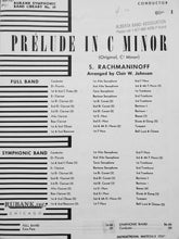 Load image into Gallery viewer, Prelude in C Minor S. Rachmaninoff arr. Clair W. Johnson
