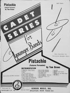 Pistachio (Perc. feature) Tom Brown