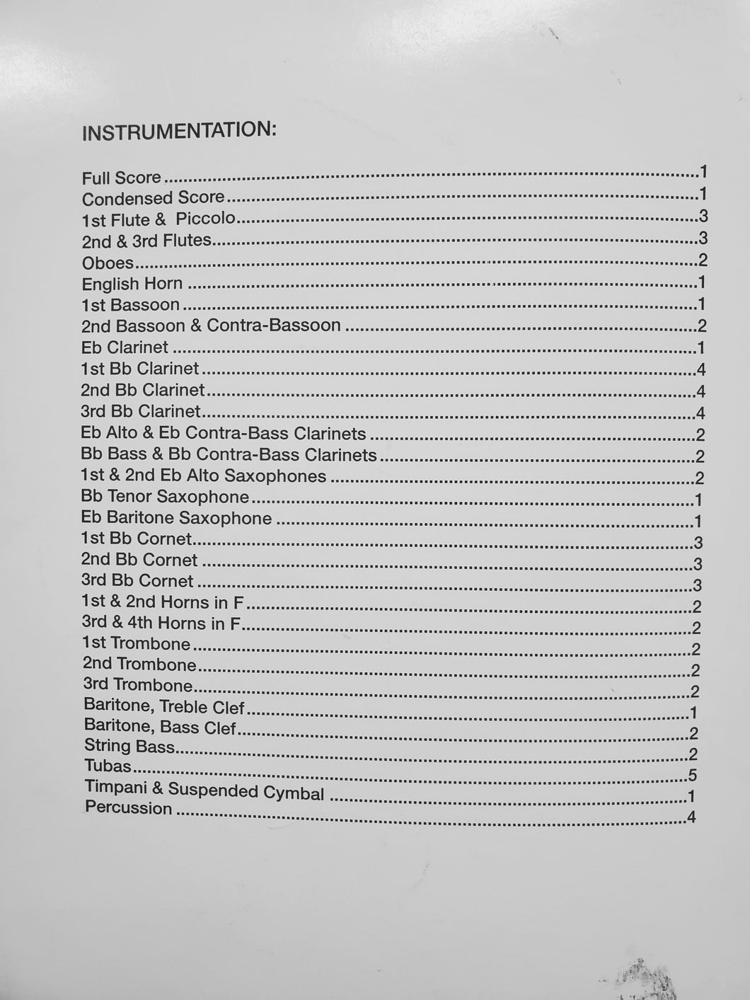 Symphonic Suite Clifton Williams