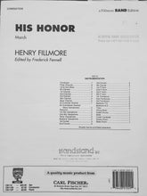 Load image into Gallery viewer, His Honour Henry Fillmor arr. Frederick Fennell
