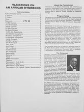 Load image into Gallery viewer, Variations on an African Hymnsong Quincy Hilliard
