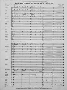 Variations on an African Hymnsong Quincy Hilliard