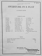 Overture in E Flat Carter, Charles