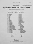 Fanfare for a Festive Day Roger Cichy