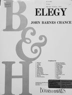 Elegy John Barnes Chance