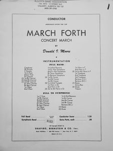 March Forth Donald I. Moore