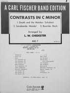 Contrasts in C Minor Schubert/Handel/Bach arr. L.W Chidester