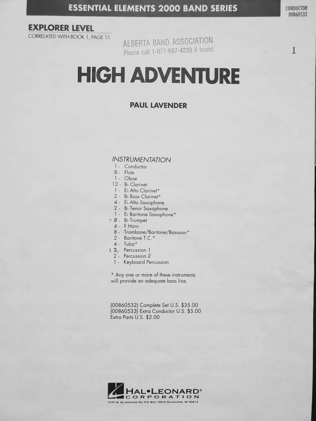 High Adventure Paul Lavender