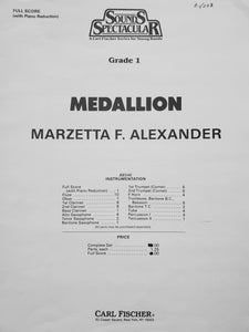 Medallion Marzetta F. Alexander