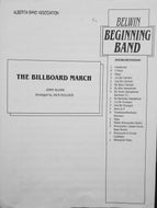 The Billboard March John Klohr arr. Jack Bullock