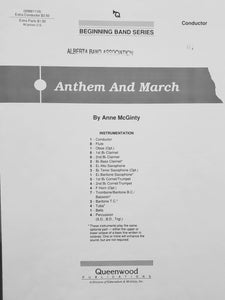 Anthem and March Anne McGinty