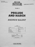 Prelude and March Andrew Balent