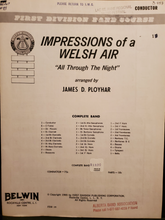 Load image into Gallery viewer, Impressions of a Welsh Air &quot;All Through the Night&quot; arr. James D Ployhar
