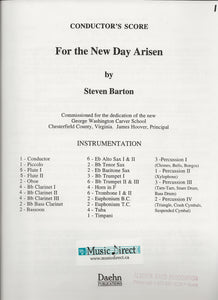 For the New Day Arisen Steven Barton