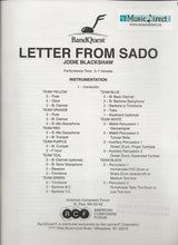 Load image into Gallery viewer, Letter from Sado Jodie Blackshaw
