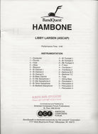 Hambone Libby Larsen